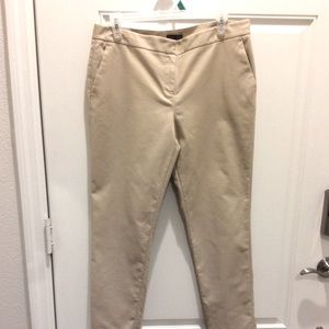 Vince Camuto Tan Ankle Pant Size 10